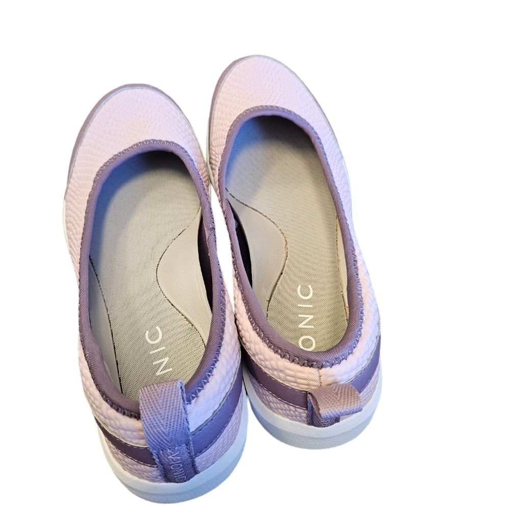 Vionic Sky Sena Lilac Comfort Womens Flat Shoes NEW - Picture 7 of 9